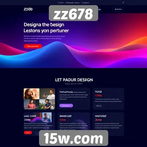 Evolução do design do site zz678